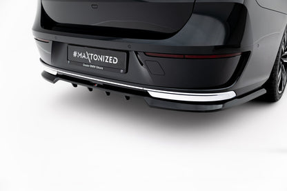 Diffusor Heckansatz passend für BMW 7 G70 schwarz Hochglanz