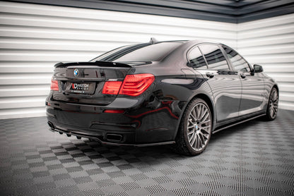 Diffusor Heckansatz passend für BMW 7 M-Paket F01 schwarz Hochglanz