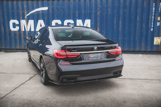 Diffusor Heckansatz passend für BMW 7 M-Paket G11 /G12 schwarz Hochglanz