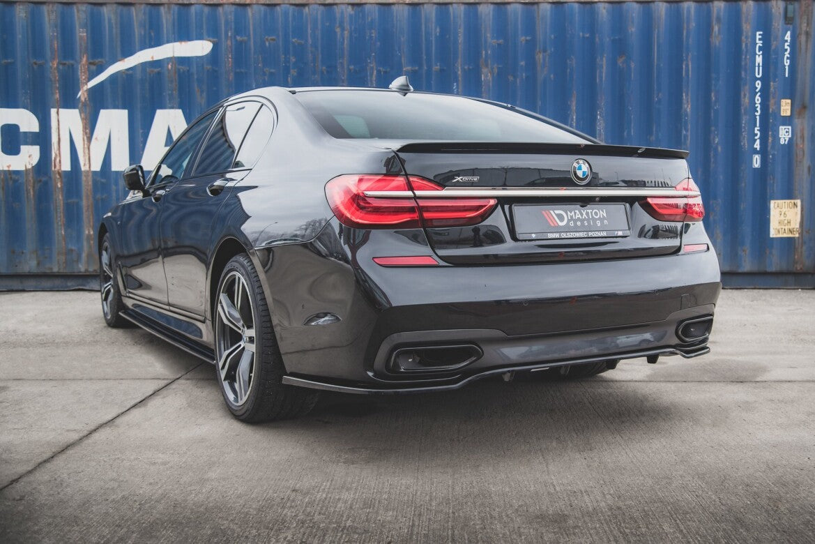Diffusor Heckansatz passend für BMW 7 M-Paket G11 /G12 schwarz Hochglanz