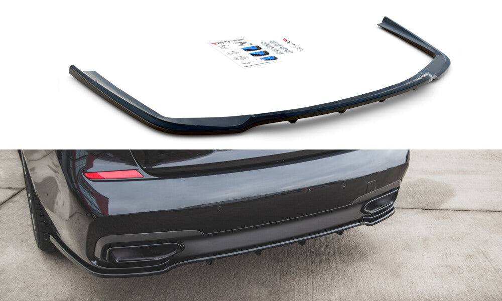 Diffusor Heckansatz passend für BMW 7 M-Paket G11 /G12 schwarz Hochglanz