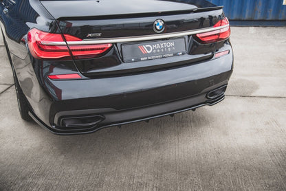 Diffusor Heckansatz passend für BMW 7 M-Paket G11 /G12 schwarz Hochglanz
