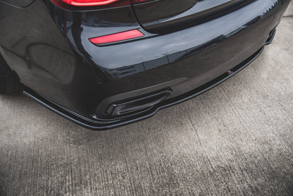 Diffusor Heckansatz passend für BMW 7 M-Paket G11 /G12 schwarz Hochglanz