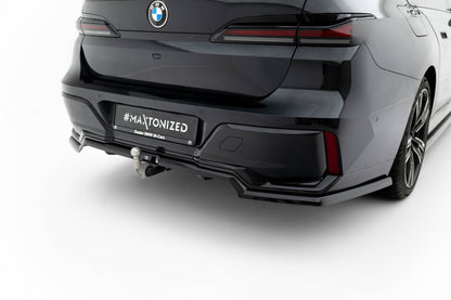 Diffusor Heckansatz passend für BMW 7 M-Paket G70 schwarz Hochglanz