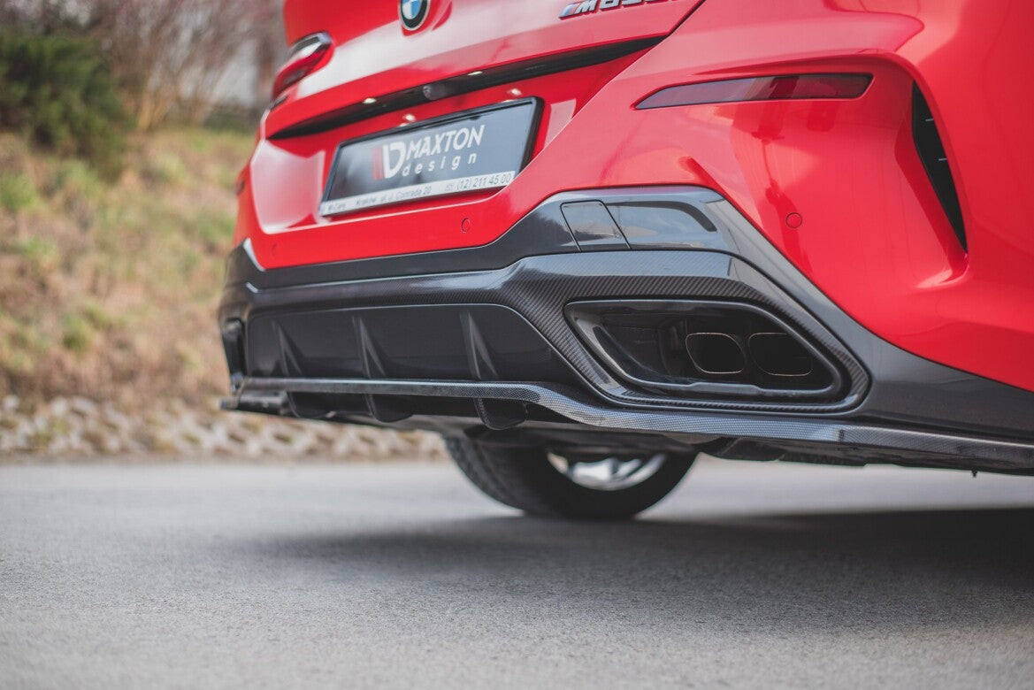 Diffusor Heckansatz passend für BMW 8 Coupe M-Paket G15 schwarz Hochglanz