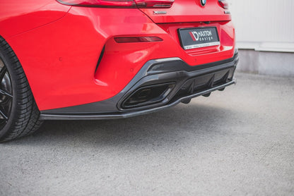 Diffusor Heckansatz passend für BMW 8 Coupe M-Paket G15 schwarz Hochglanz