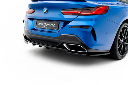 Diffusor Heckansatz passend für BMW 8 Coupe M-Paket G15 schwarz Hochglanz