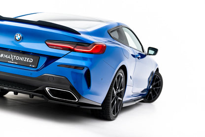 Diffusor Heckansatz passend für BMW 8 Coupe M-Paket G15 schwarz Hochglanz
