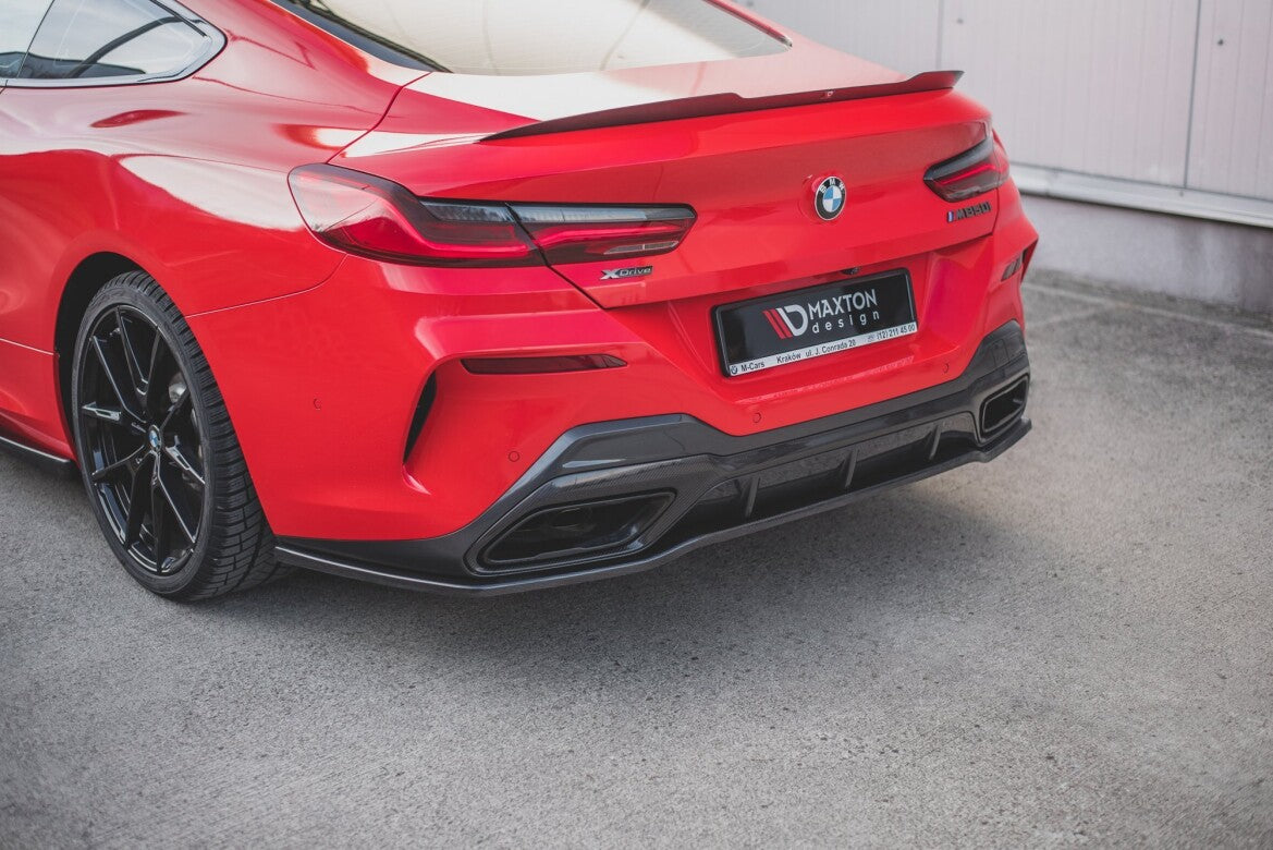 Diffusor Heckansatz passend für BMW 8 Coupe M-Paket G15 schwarz Hochglanz