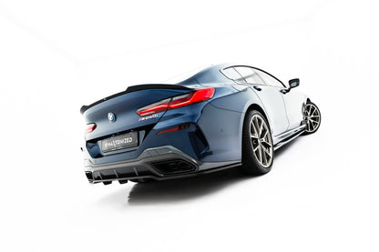 Diffusor Heckansatz passend für BMW 8 Gran Coupe M-Paket G16 schwarz Hochglanz