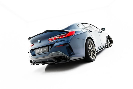 Diffusor Heckansatz passend für BMW 8 Gran Coupe M-Paket G16 schwarz Hochglanz