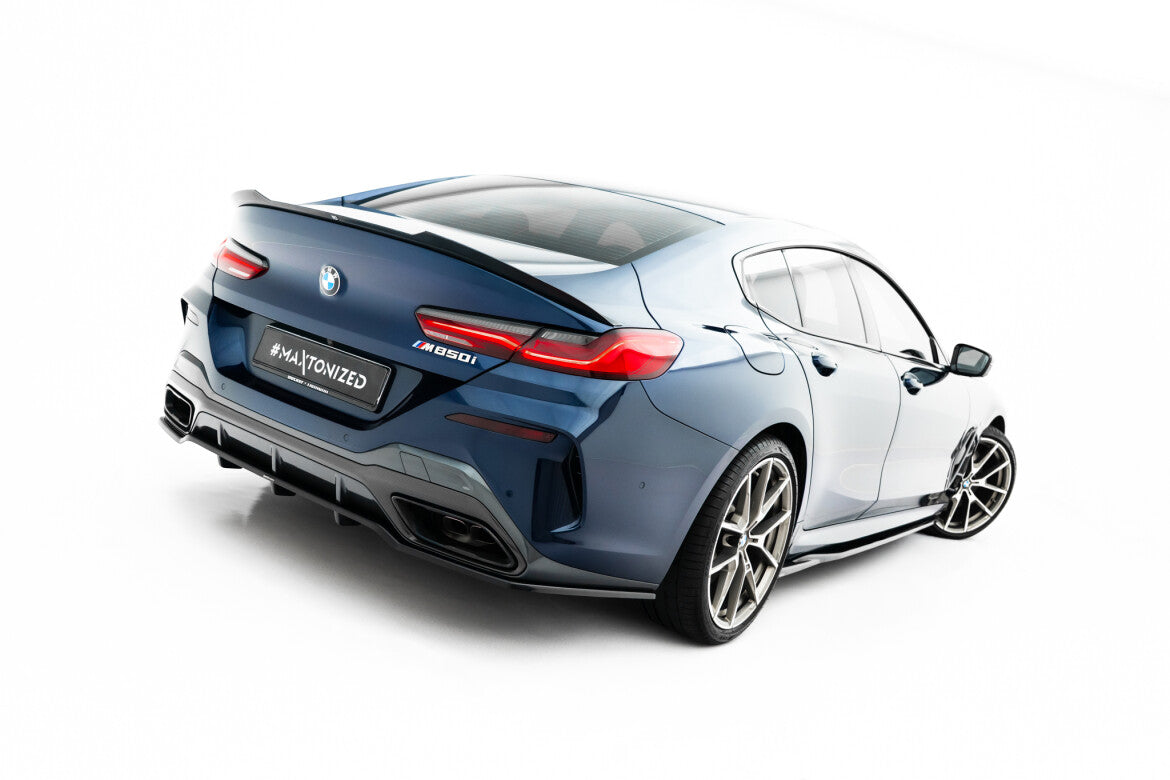 Diffusor Heckansatz passend für BMW 8 Gran Coupe M-Paket G16 schwarz Hochglanz