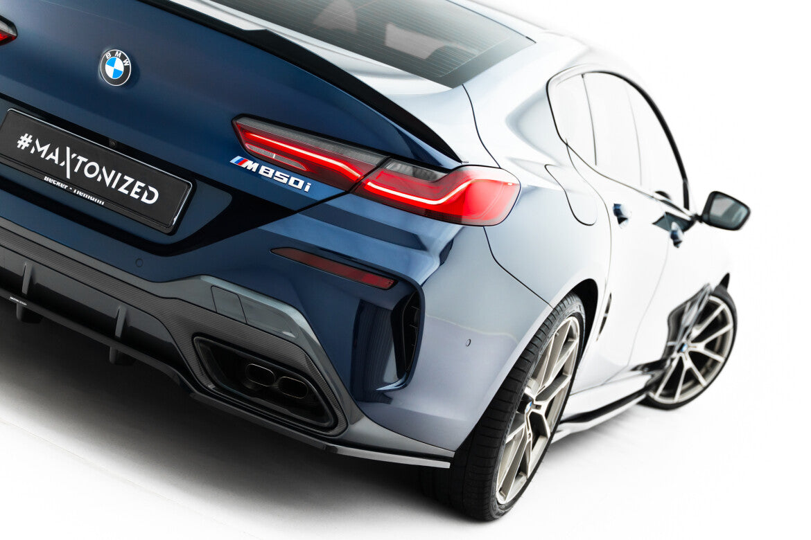 Diffusor Heckansatz passend für BMW 8 Gran Coupe M-Paket G16 schwarz Hochglanz
