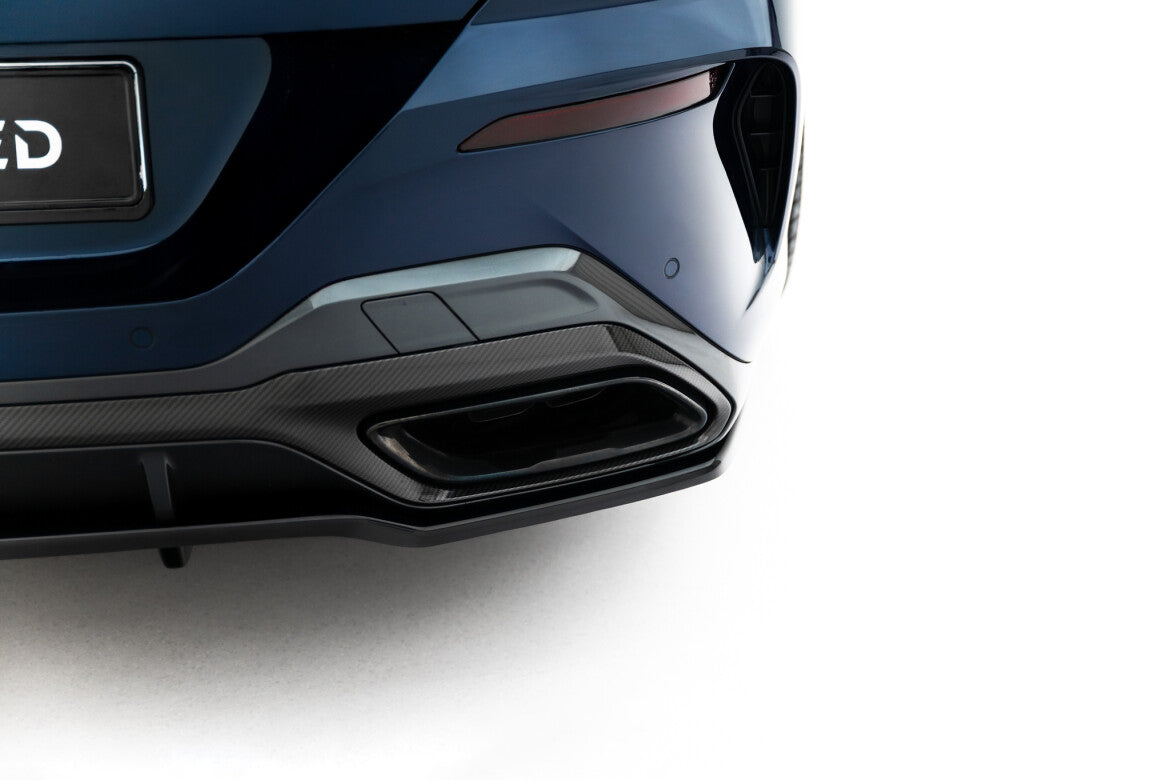 Diffusor Heckansatz passend für BMW 8 Gran Coupe M-Paket G16 schwarz Hochglanz