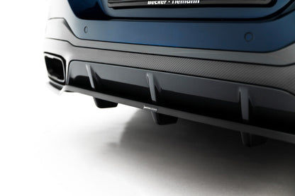 Diffusor Heckansatz passend für BMW 8 Gran Coupe M-Paket G16 schwarz Hochglanz