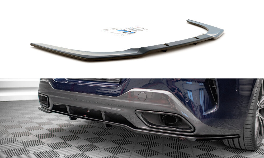 Diffusor Heckansatz passend für BMW 8 Gran Coupe M-Paket G16 schwarz Hochglanz