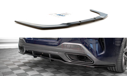 Diffusor Heckansatz passend für BMW 8 Gran Coupe M-Paket G16 schwarz Hochglanz