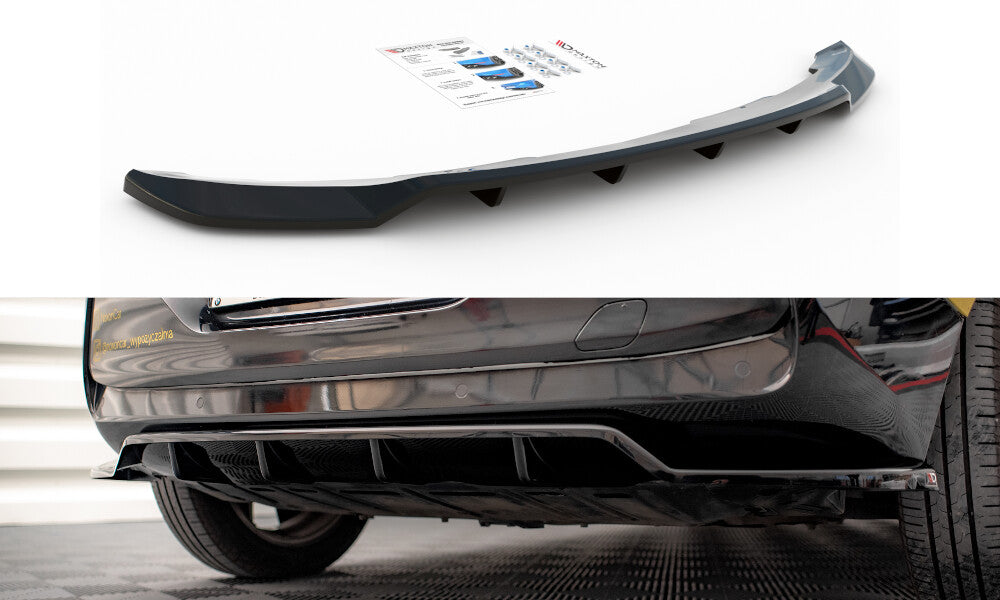 Diffusor Heckansatz passend für BMW i3 S Mk1 FL schwarz Hochglanz