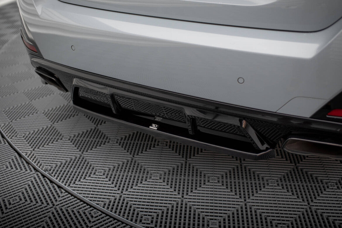 Diffusor Heckansatz passend für BMW M440i Gran Coupe G26 schwarz Hochglanz