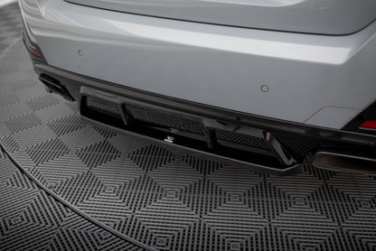 Diffusor Heckansatz passend für BMW M440i Gran Coupe G26 schwarz Hochglanz