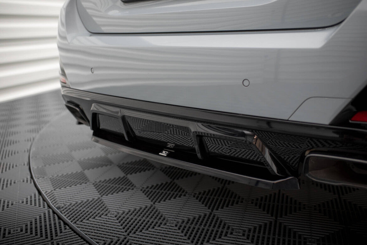 Diffusor Heckansatz passend für BMW M440i Gran Coupe G26 schwarz Hochglanz