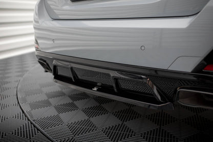 Diffusor Heckansatz passend für BMW M440i Gran Coupe G26 schwarz Hochglanz