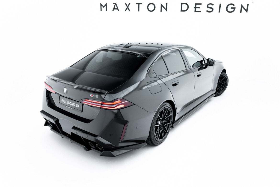 Diffusor Heckansatz passend für BMW M5 Limousine / Touring G90 schwarz Hochglanz