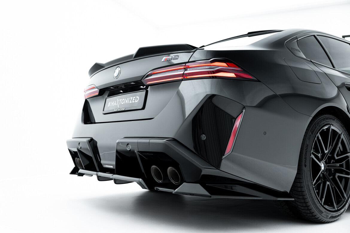 Diffusor Heckansatz passend für BMW M5 Limousine / Touring G90 schwarz Hochglanz