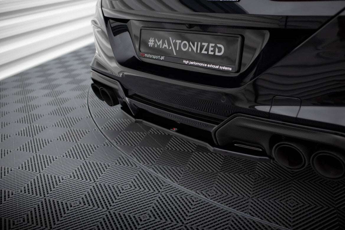 Diffusor Heckansatz passend für BMW M8 Gran Coupe F93 / Coupe F92 schwarz Hochglanz