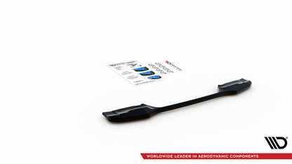 Diffusor Heckansatz passend für BMW X1 M-Paket F48 / F48 FL schwarz Hochglanz