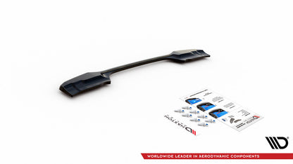 Diffusor Heckansatz passend für BMW X1 M-Paket F48 / F48 FL schwarz Hochglanz