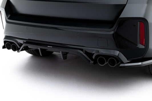 Diffusor Heckansatz passend für BMW X1 M35i U11 schwarz Hochglanz