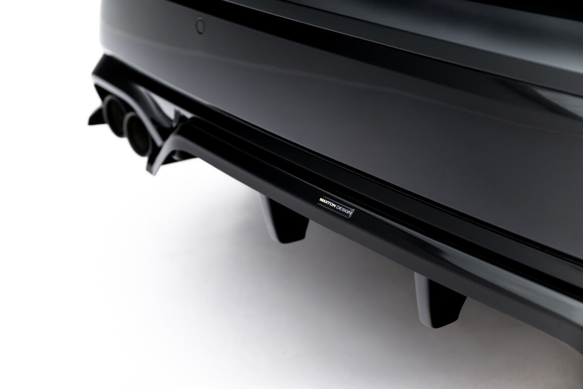 Diffusor Heckansatz passend für BMW X1 M35i U11 schwarz Hochglanz