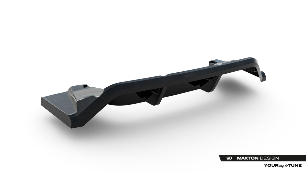 Diffusor Heckansatz passend für BMW X1 M35i U11 schwarz Hochglanz