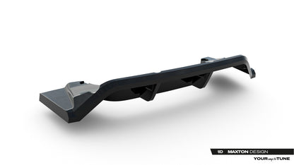 Diffusor Heckansatz passend für BMW X1 M35i U11 schwarz Hochglanz