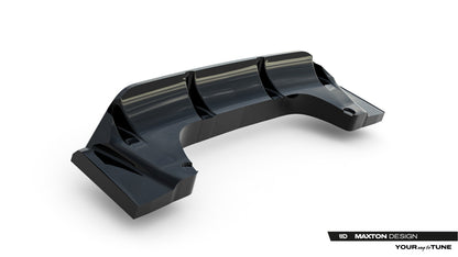 Diffusor Heckansatz passend für BMW X1 M35i U11 schwarz Hochglanz
