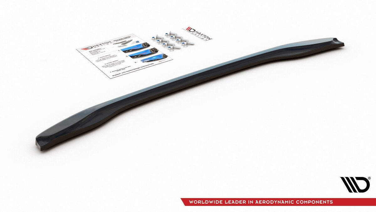 Diffusor Heckansatz passend für BMW X2 F39 M-Paket schwarz Hochglanz