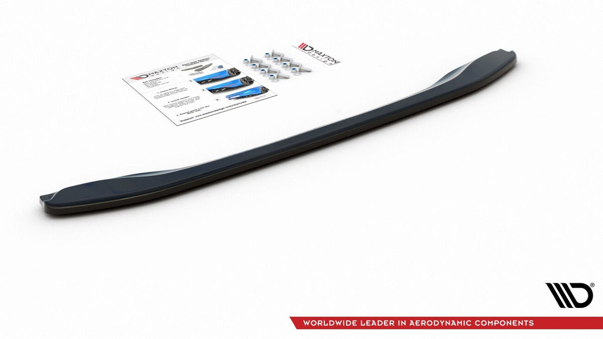 Diffusor Heckansatz passend für BMW X2 F39 M-Paket schwarz Hochglanz