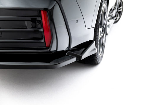 Diffusor Heckansatz passend für BMW X2 M-Paket / iX2 U10 schwarz Hochglanz