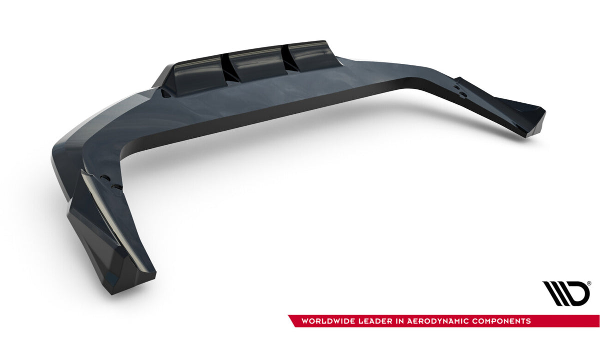 Diffusor Heckansatz passend für BMW X2 M-Paket / iX2 U10 schwarz Hochglanz