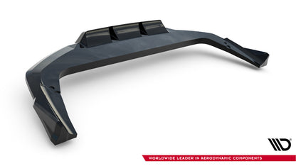 Diffusor Heckansatz passend für BMW X2 M-Paket / iX2 U10 schwarz Hochglanz