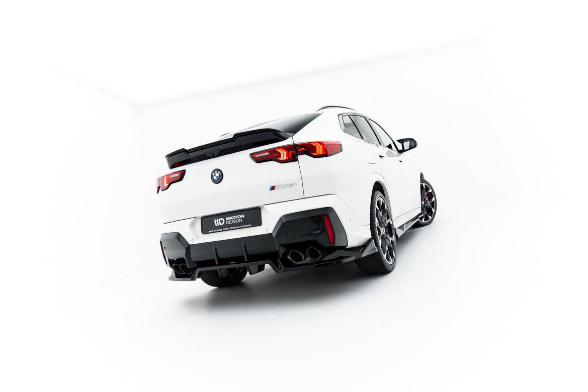 Diffusor Heckansatz passend für BMW X2 M35i U10 schwarz Hochglanz