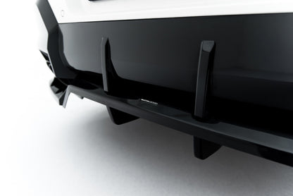 Diffusor Heckansatz passend für BMW X2 M35i U10 schwarz Hochglanz