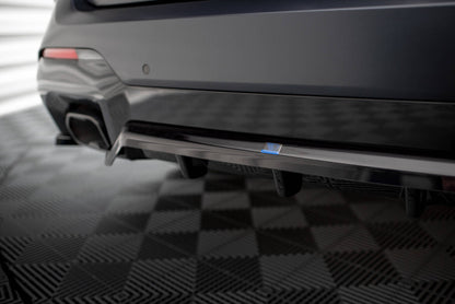 Diffusor Heckansatz passend für BMW X3 M-Paket G01 FL schwarz Hochglanz