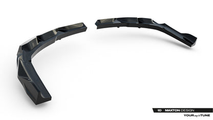Diffusor Heckansatz passend für BMW X3 M-Paket G45 schwarz Hochglanz