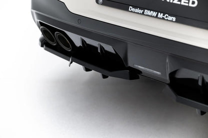 Diffusor Heckansatz passend für BMW X3 M50 G45 schwarz Hochglanz