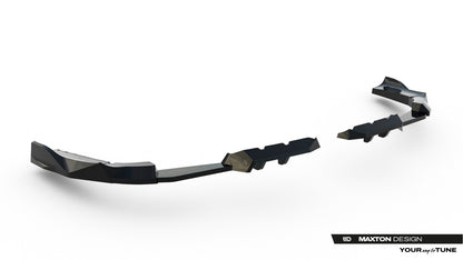 Diffusor Heckansatz passend für BMW X3 M50 G45 schwarz Hochglanz