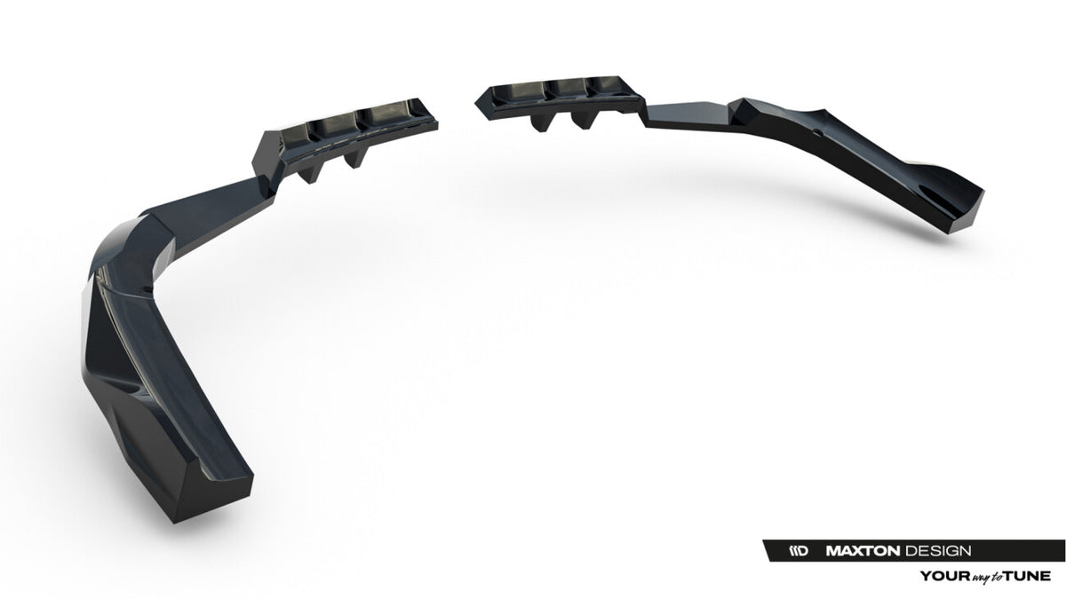 Diffusor Heckansatz passend für BMW X3 M50 G45 schwarz Hochglanz