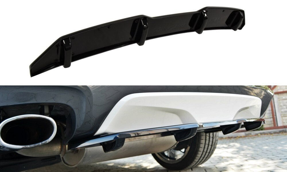 Diffusor Heckansatz passend für BMW X4 M Paket Carbon Look