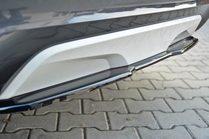 Diffusor Heckansatz passend für BMW X4 M Paket Carbon Look